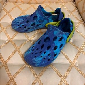 Merrell Kids Blue Hydro Moc Water Shoes with Ventilated Design Size 3